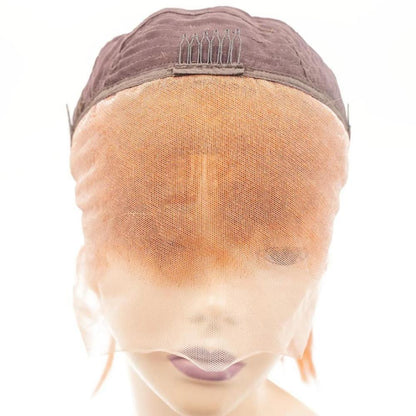 Cinnamon 13x4 Transparent Lace Front Bob Wig