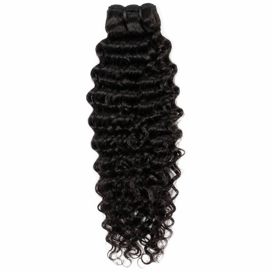 Burmese Curly Human Hair Bundles