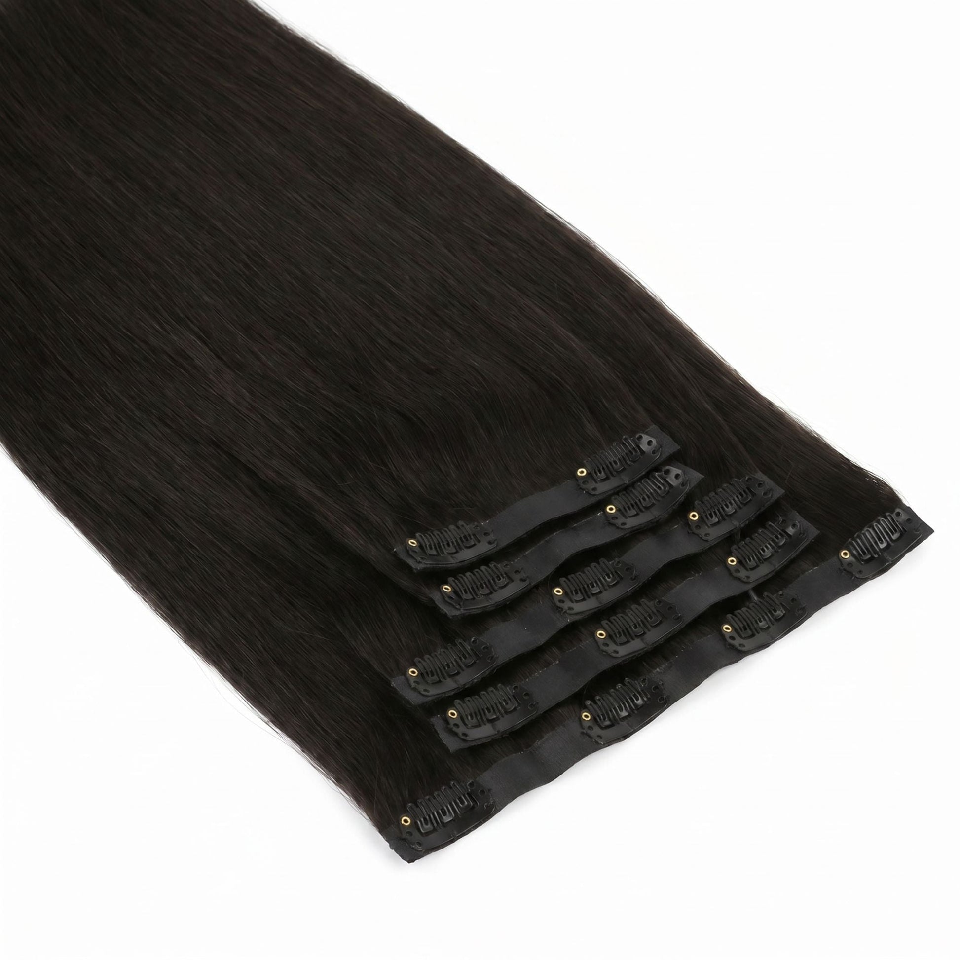 Off Black Seamless Clip-ins