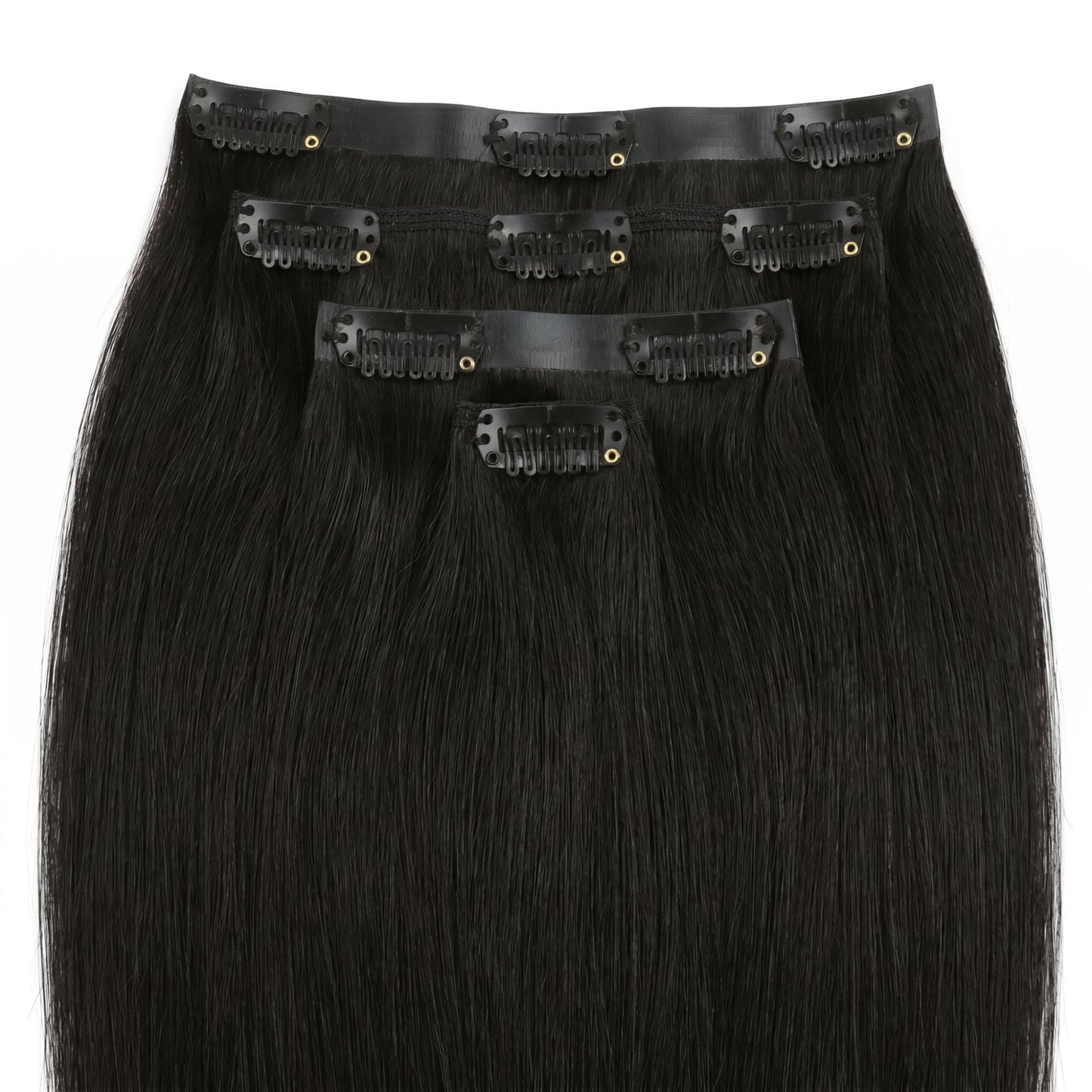 Off Black Seamless Clip-ins