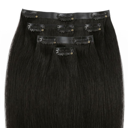 Off Black Seamless Clip-ins