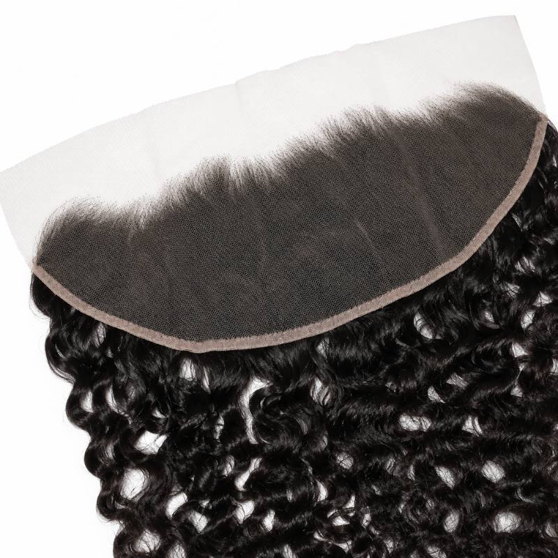 Raw Burmese Curly 13x4 HD Lace Hair Frontal