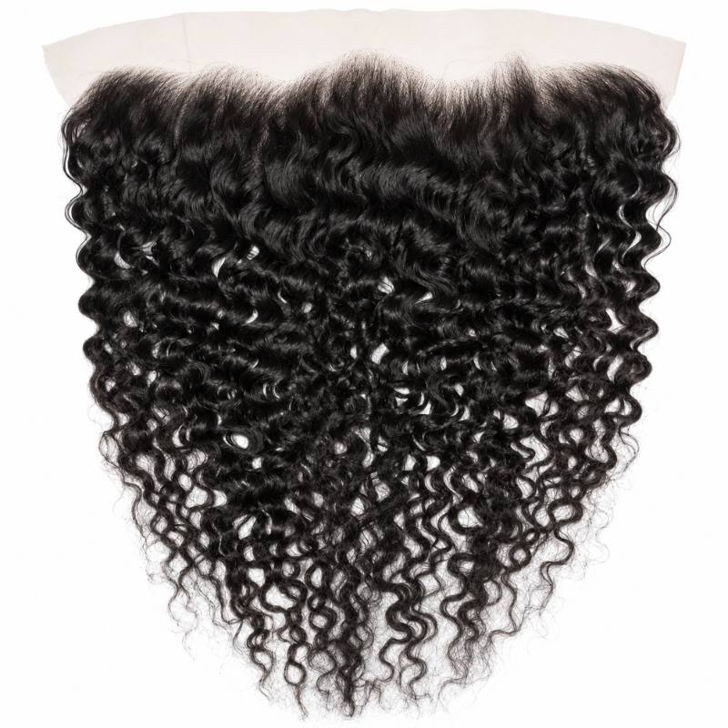 Raw Burmese Curly 13x4 HD Lace Hair Frontal