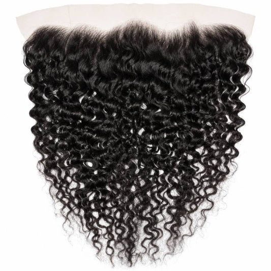 Raw Burmese Curly 13x4 HD Lace Hair Frontal