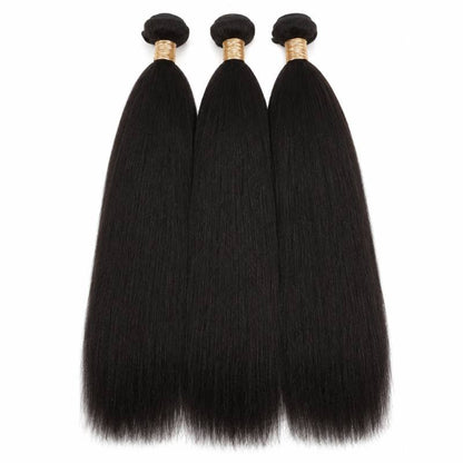 Yaki Straight Human Hair Bundle Deal