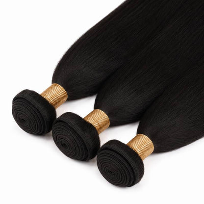Yaki Straight Human Hair Bundle Deal