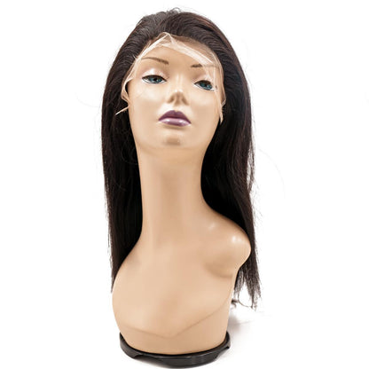 Straight Mono Lace Front PU Medical Wig