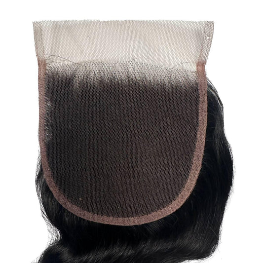 Jet Black Body Wave 4x4 HD Lace Closure