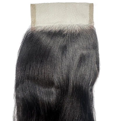 Yaki Straight 4x4 Transparent Lace Closure